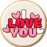 I Love You: Bubble Letters