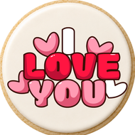 I Love You: Bubble Letters