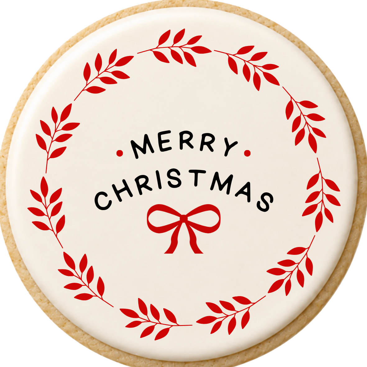 Red Ribbon Merry Christmas
