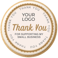 Gold Ring Custom Logo