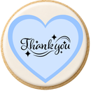 Blue Heart Thank You