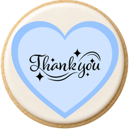 Blue Heart Thank You