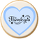 Blue Heart Thank You