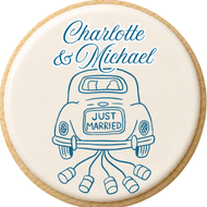 Custom "Just Married"